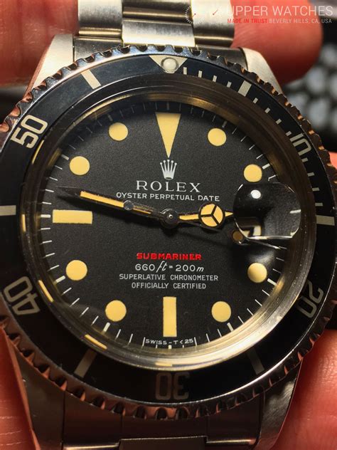 red dial gold rolex|rolex red submariner vintage watches.